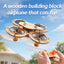 Wooden Assembly DIY  Drone Model
