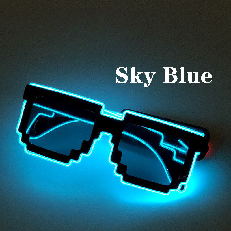 Light-up glasses